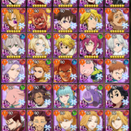 [7DS77][Global] Gems 900+ | [Demon's Lord Secretary] Shion, [Proven Power] Milim Nava | UR 47 | SSR 16 | LR Lostvayne Meliodas , 0